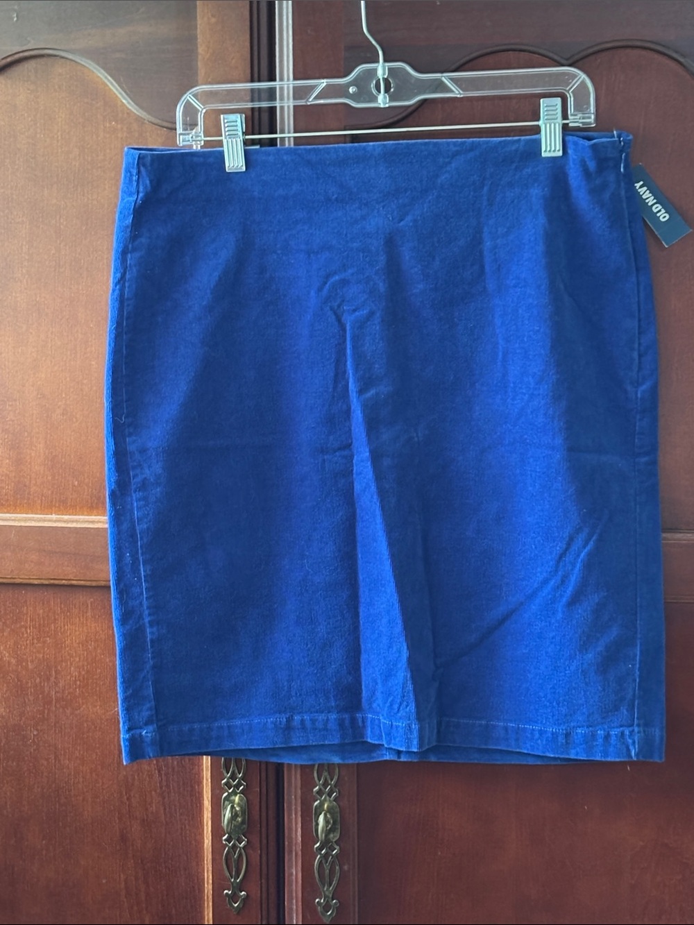 Old Navy NWT royal blue corduroy skirt